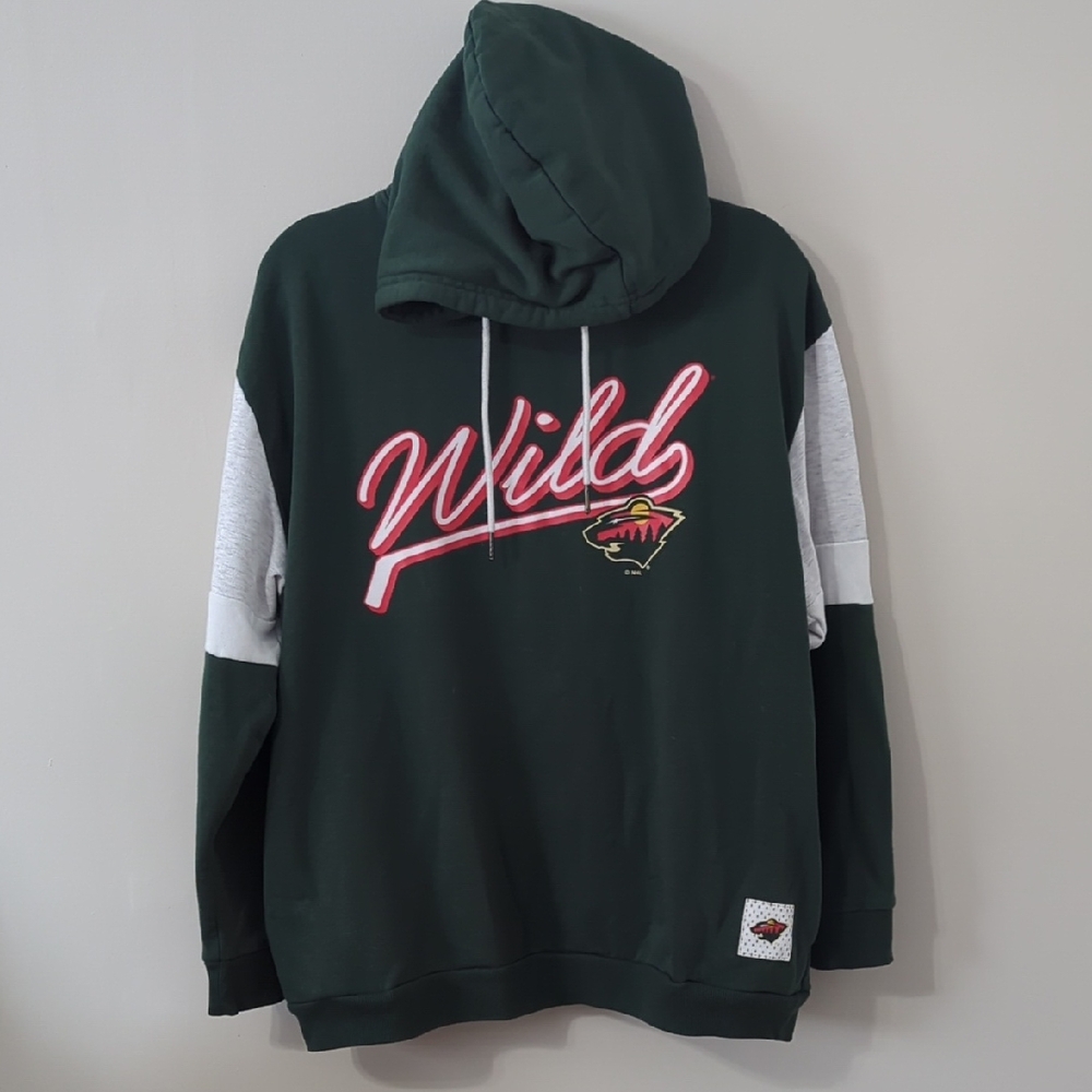 NHL MN Wild Green Sweatshirt